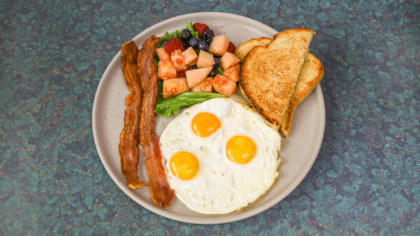 3 eggs any style, cantwells menu