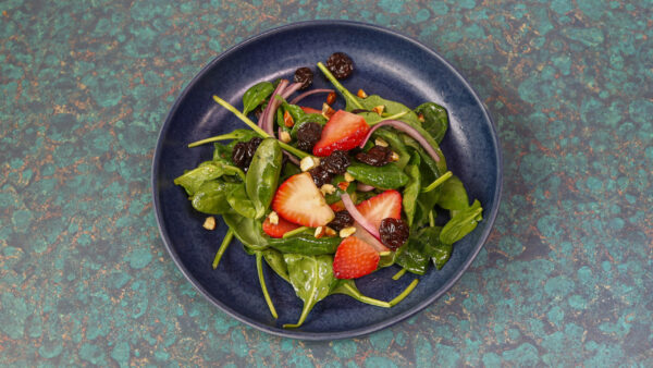 Baby Spinach Salad, cantwells menu