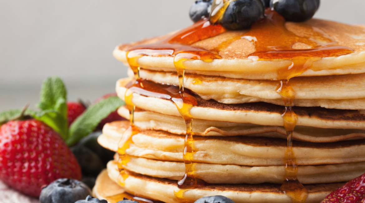 stack of pancakes