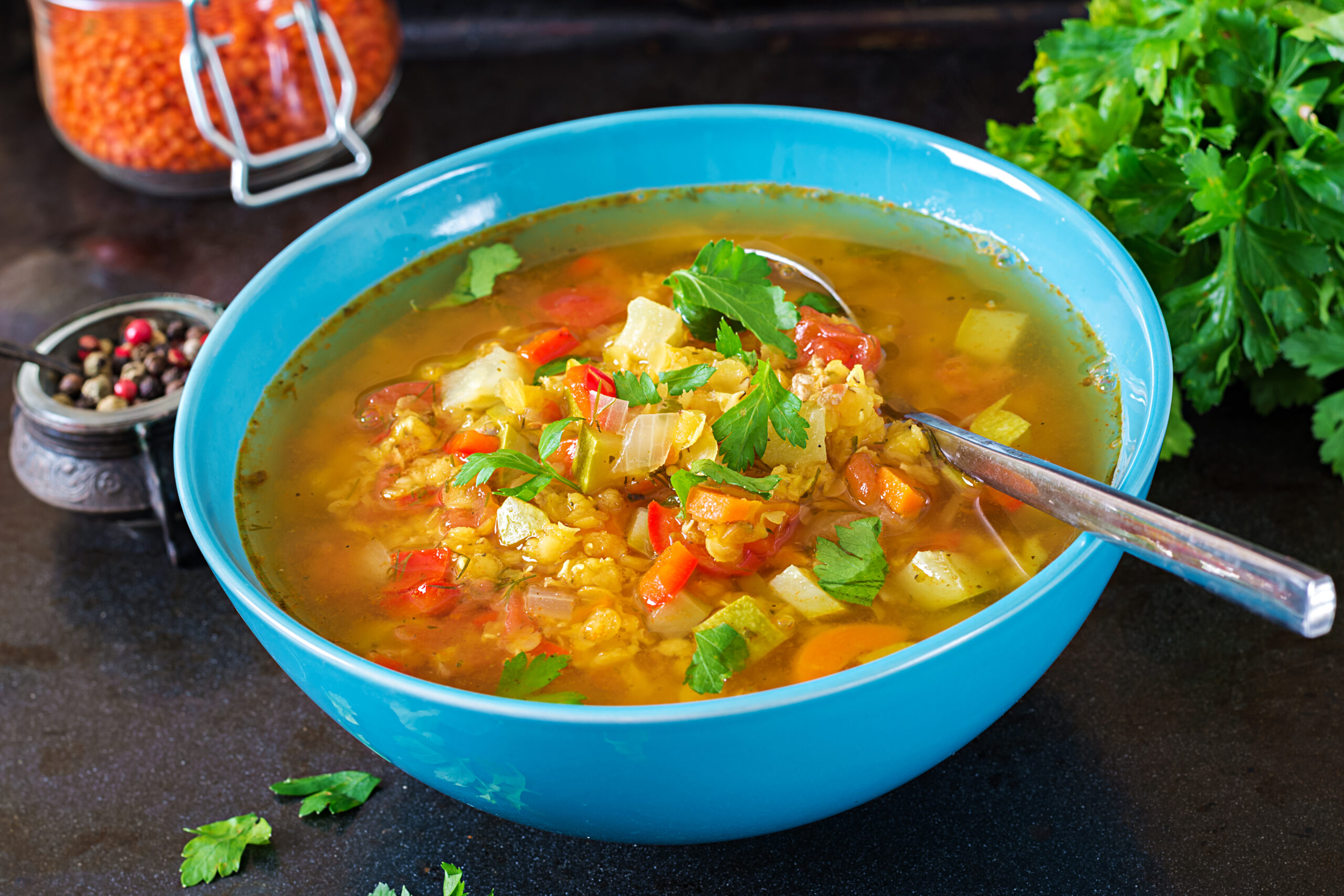 Lentil Vegetable Soup