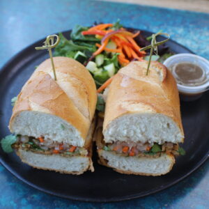 Vegan Banh Mi with Tempeh